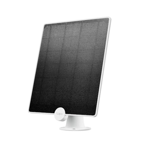 Tapo 4.5W Solar Panel for Battery-Powered Cameras, IP65 Weatherproof with 360° Adjustable Bracket