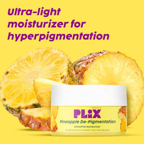 PLIX Skin Depigmentation Pineapple Face Cream | Dark Spot & Tan Removal with Alpha Arbutin (50g)