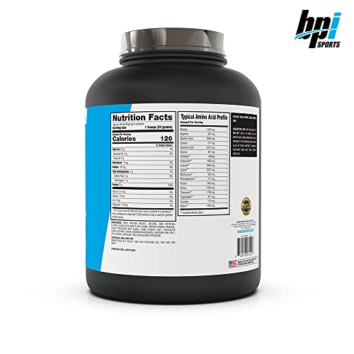 BPI Sports Iso HD Isolate Protein Cookies And Cream - High Protein Snack