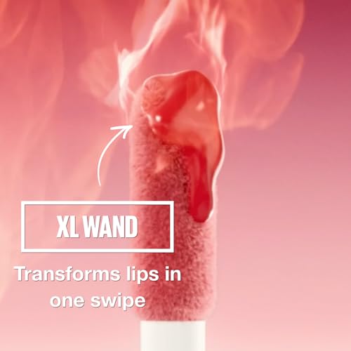 Maybelline New York Lifter Plump Lip Gloss - Heated Formula with Hyaluronic Acid & Chilli Pepper, Vegan, Shade 006 Hot Chili