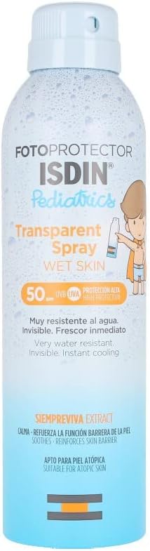واقي شمس أطفال ISDIN فوتوبروتكتر ويت سكين SPF ٥٠+ ٢٥٠ مل
