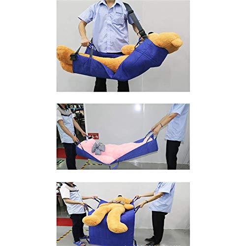 YUEGOO Bariatric Transfer Board with Adjustable Belt for Patient Mobility