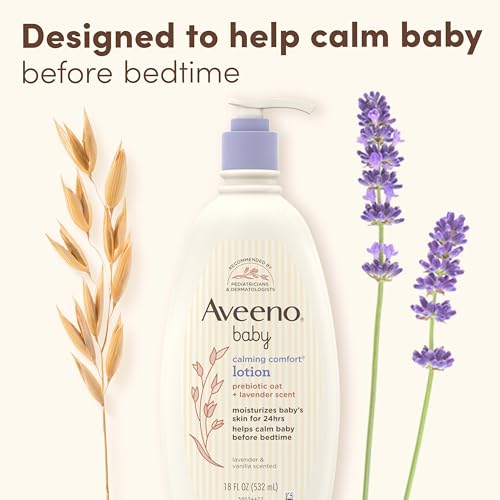Aveeno Baby Calming Comfort Lotion - Lavender & Vanilla (532ml)