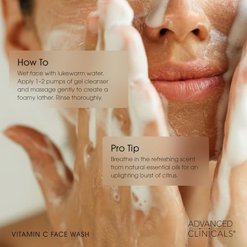 Vitamin C Face Wash - Brightening & Hydrating Cleanser