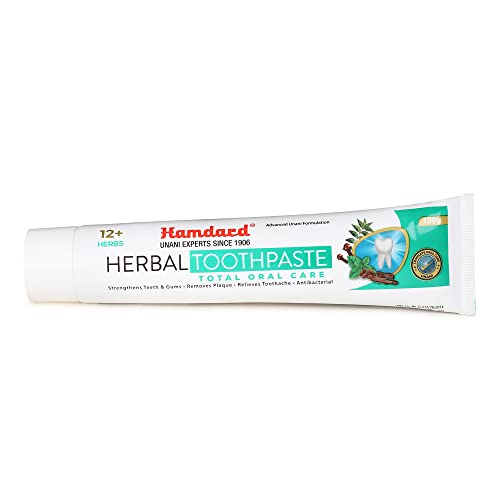 Hamdard Herbal & Paan Total Oral Care Antibacterial Toothpaste - Combo Pack (2 x 100gm)