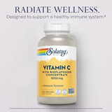 Solaray Vitamin C with Bioflavonoids - 1000mg (250 VegCaps)