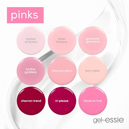 essie First Fitting White Gel Couture Nail Polish