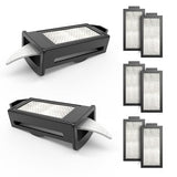 8-Pack Premium CPAP Filters for Philips DreamStation 2 - Disposable & Reusable (2 Pollen, 6 Ultra-Fine)