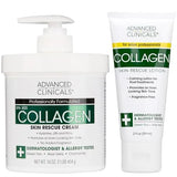 Advanced Clinicals Collagen Body & Face Moisturizer with Vitamin E