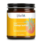 Life-flo Pure Mango Butter - 9 fl oz (266 ml) - Deeply Moisturizing Body Butter