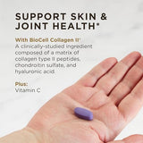 Solgar Collagen Hyaluronic Acid Complex, 30 Tablets - Hydrolyzed Collagen Type 2 - Helps with Fine Lines & Wrinkles - Boosts Skin Collagen & Elasticity - Non-GMO, Gluten & Dairy Free - 30 Servings