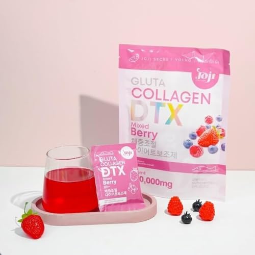 Gluta Collagen DTX Mixed Berry Supplement (200000mg) - Detox & Radiance Formula