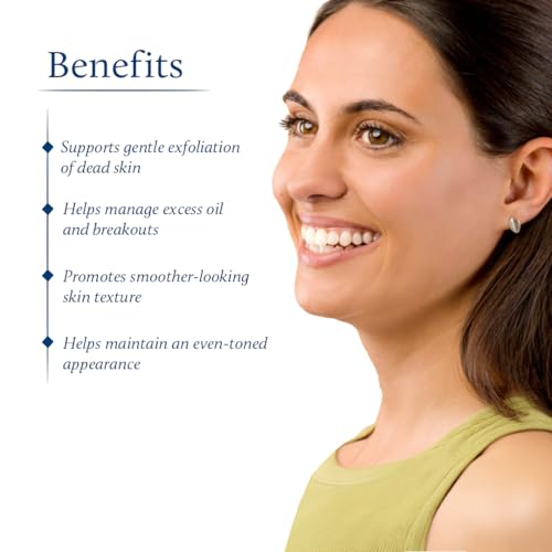 Blue Nectar AHA Exfoliator with Plant-Based Glycolic Acid | 10-Minute Facial Peeling Solution (14 Herbs, 30ml)