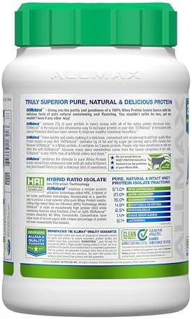 ALLMAX, ISONatural™, Pure Whey Protein Isolate, Vanilla, 2 lbs (907 g)