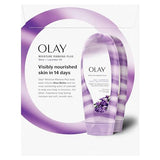 Olay Moisture Ribbons Plus Shea + Lavender Oil Body Wash - 18 oz (Pack of 2)