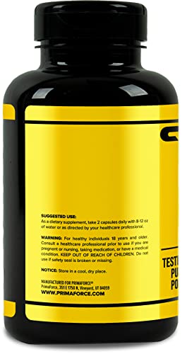 Primaforce EAA Capsules 1200mg: 180 Caps Essential Amino Acids - Non-GMO, Gluten-Free, Vegetarian