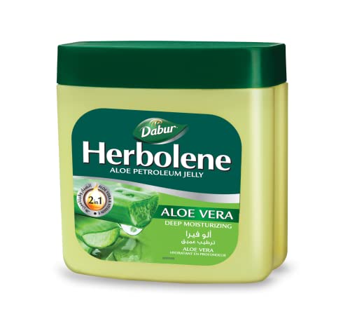 Dabur Herbolene Petroleum Jelly with Herbs - 115ml (Pack of 3)