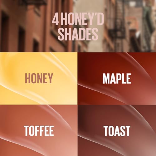 Maybelline New York Lifter Gloss Honey'd - Hydrating Lip Gloss with Hyaluronic Acid (Maple)