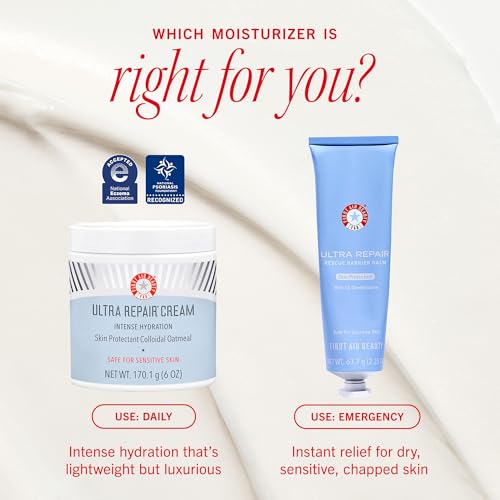 First Aid Beauty Ultra Repair Cream: Intense Hydration for Eczema-Prone Skin