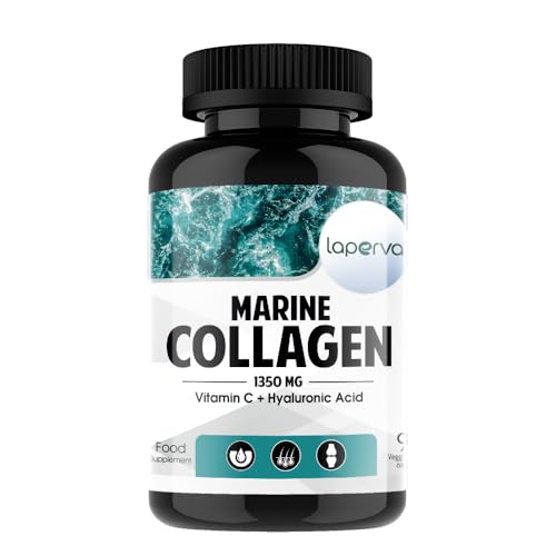 Laperva Marine Collagen 1350mg with Vitamin C & Hyaluronic Acid - 90 Capsules