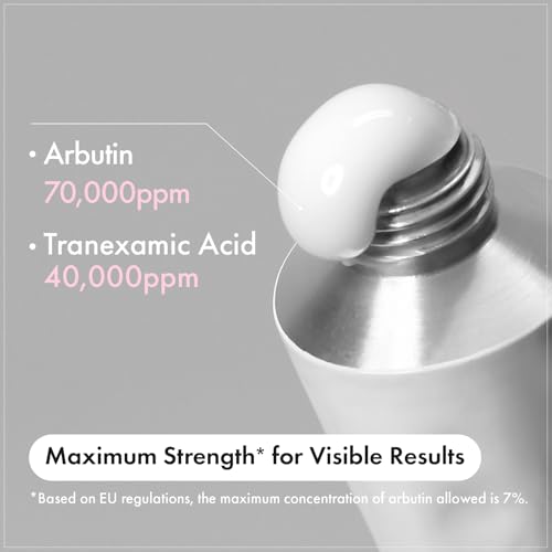 TOSOWOONG Arbutin 7% + Tranexamic Acid 4% Cream – Dark Spot & Pigmentation Treatment