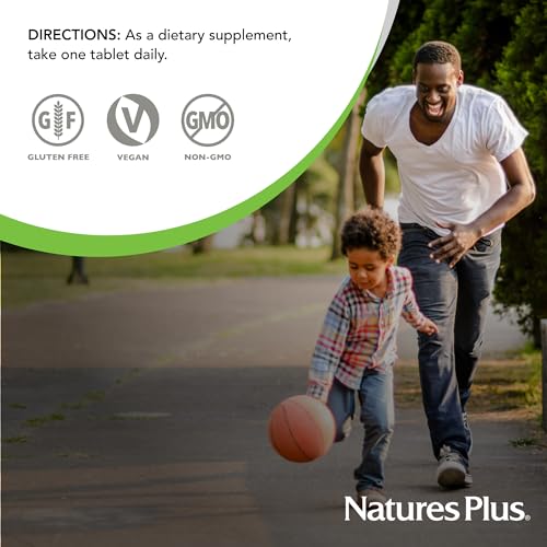 Nature's Plus Hema-Plex 30 Sustained Release Tablets - Iron & B-Complex Supplement