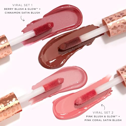 Tarte Viral Maneater Must-Haves Mascara & Blush Trio - Pink & Pink Coral - Travel Size