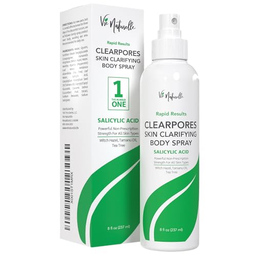 Acne Spray for Men Women Teens - Tea Tree & Salicylic Acid Non-Prescription Treatment