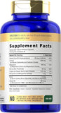 Carlyle Bone Strength Calcium Complex - with Vitamin D3, Magnesium, K2, Zinc & Boron - 120 Capsules | Non-GMO, Gluten Free