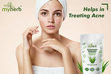 MYHERB 100% Pure Natural Organic Aloe Vera Powder - 227g for Skin, Hair & Food Grade Use