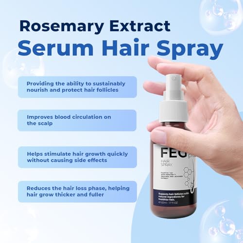 Rosemary Beard & Hair Serum with Minoxidil 5% - Hair Growth Treatment for Men