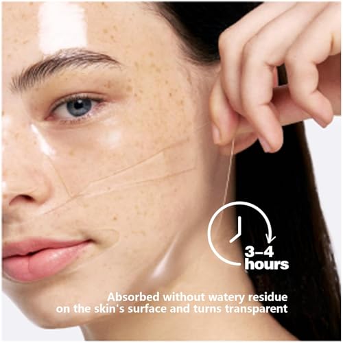 LBOYLlove 4pcs 24K Gold Collagen Overnight Face Masks - Hydrating Bio-Collagen for Anti-Wrinkle Lift