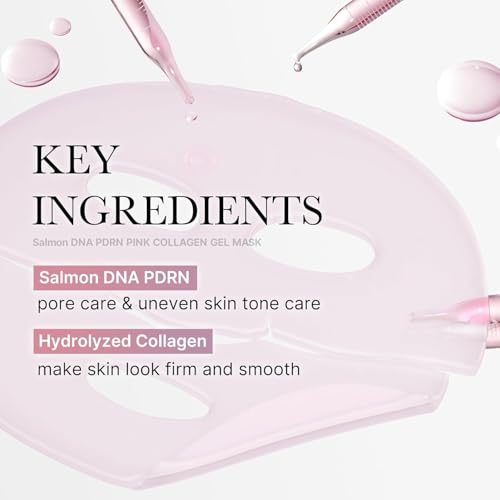Medicube Salmon DNA PDRN Pink Collagen Jelly Gel Mask - 4 Packs