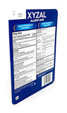Xyzal Allergy 24 Hour Antihistamine 5 mg Tablets - Prescription-Strength Allergy Relief - 110 Count