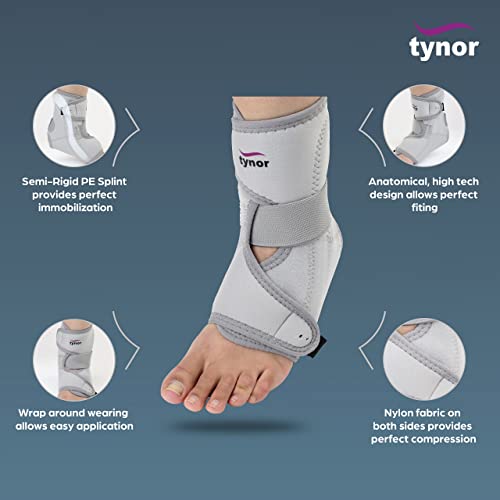 TYNOR Ankle Support (Neoprene) J 12 - Pain Relief & Stability