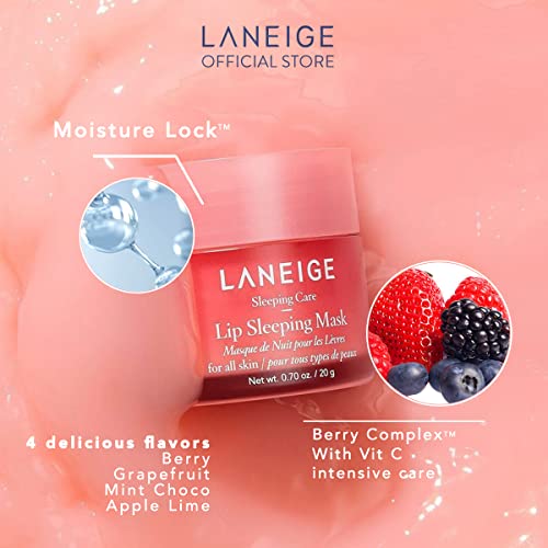LANEIGE Lip Sleeping Mask EX: Berry - Overnight Lip Hydration