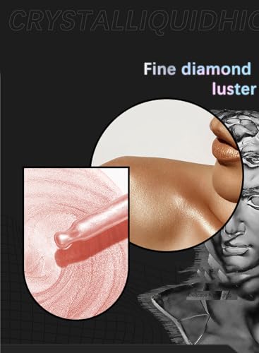 NOVO Bronze Gold Liquid Highlighter & Shimmer Body Oil - Long Lasting 15ML