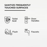 Pee Safe Floral Toilet Seat Sanitizer Spray 75ml - 99.9% Germ Protection, UTI Prevention, Travel Ready