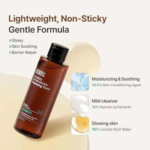 ACWELL 5.5 Licorice PH Balancing Cleansing Toner - 5.1 Oz - Make-Up Remover