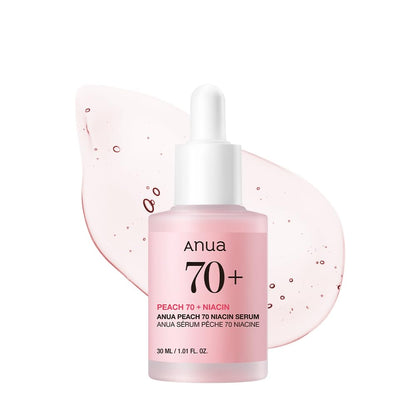 Anua, Peach 70% Niacin Serum, 1.01 fl oz (30 ml)