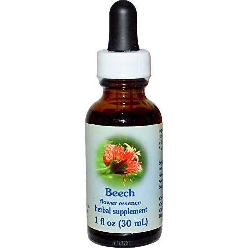 Organic Healing Herbs Beech Flower Essence Dropper - 1 fl oz Natural Emotional Balance