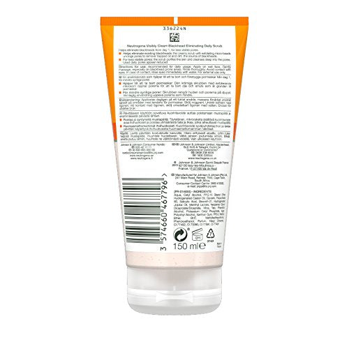 Neutrogena Visibly Clear Blackhead Eliminating Daily Scrub - 150ml