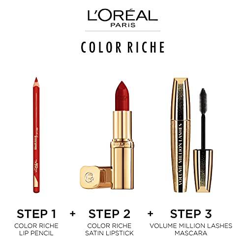 L'Oréal Paris Color Riche Lipstick - Nourishing Oils, Creamy Texture, Nude Shade No. 235, 0.15 oz