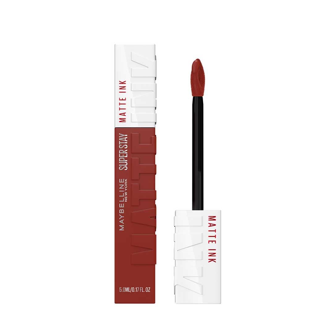 Maybelline New York Super Stay Matte Ink Liquid Lipstick – 16H Longwear, Transferproof, Smudgeproof – Shade 510 Charmer