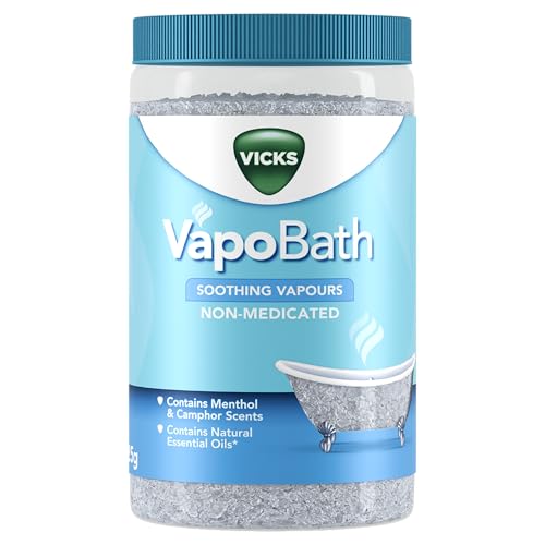 Vicks VapoBath Soothing Bath Salts with Essential Oils - 425g