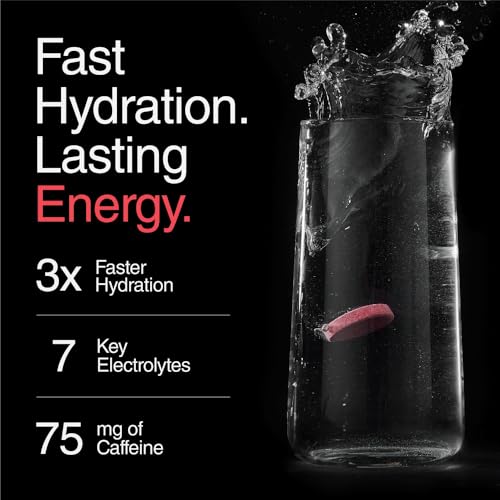 Phizz Daily Energy Electrolyte Hydration Tablets - Cherry Flavor, 20 Tablets