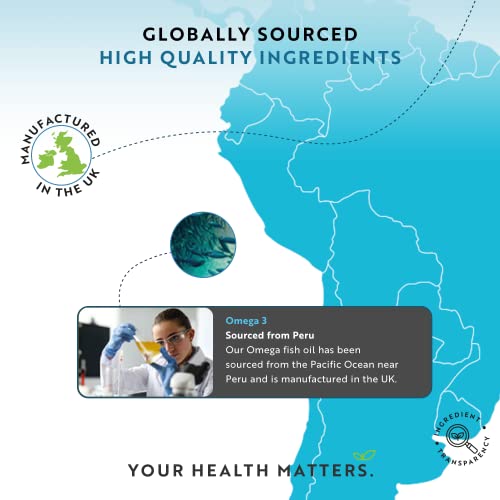 Nutravita Pure Omega 3 Fish Oil 2000mg - Heart and Brain Maintenance