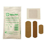 Value Aid Assorted Fabric Plasters - 20 Pack of Durable Adhesive Bandages