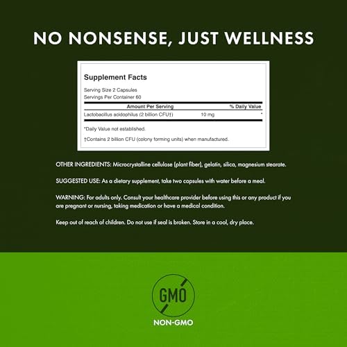 Swanson Probiotic for Daily Wellness - 2 Billion CFU - 120 Capsules
