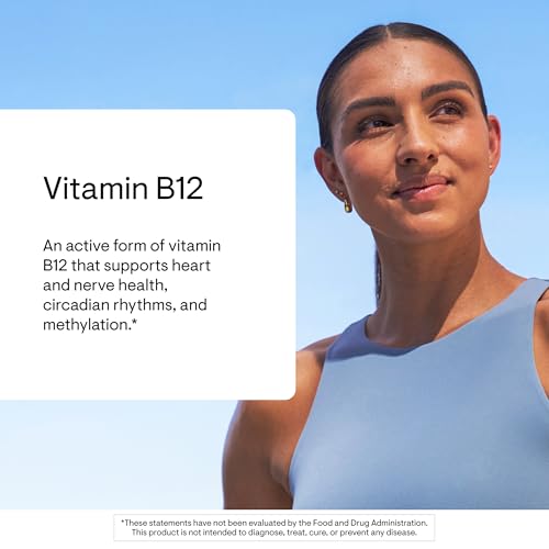 Thorne Research Methylcobalamin (Methyl B12) - Active Form of Vitamin B12 - 60 Capsules